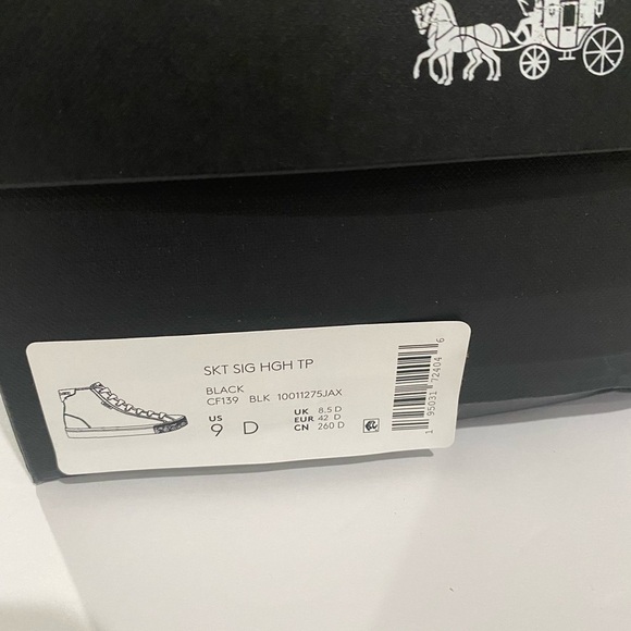 Men Coach high tops - Picture 8 of 8